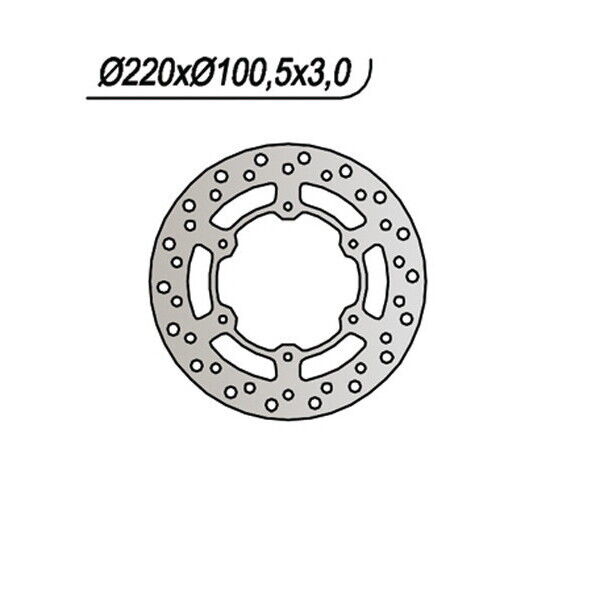 745 NG DISCO FRENO ANT per YAMAHA 85 YZ LW 19/16 2002-2023