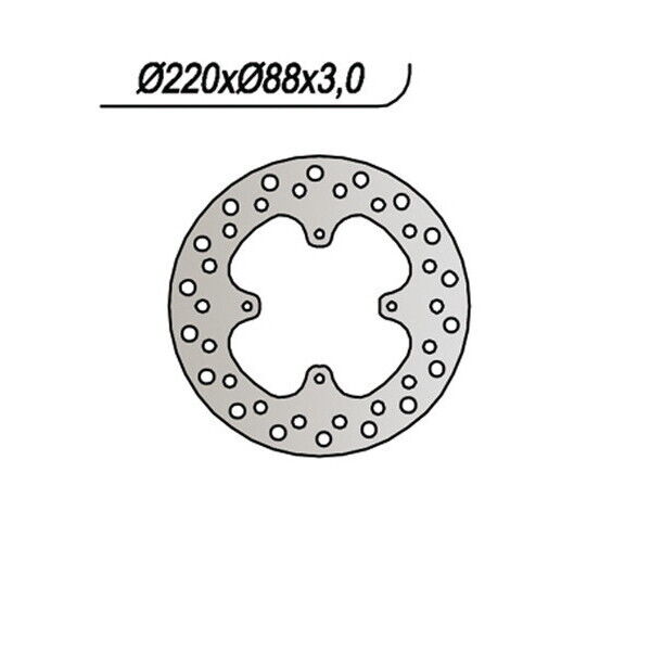 748 NG DISCO FRENO ANT per HONDA 80 CRE 1998-1998