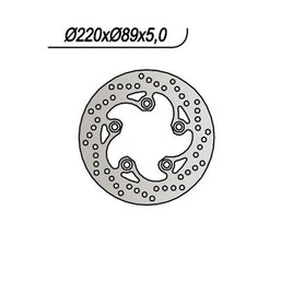 791 NG DISCO FRENO POST per SUZUKI 1000 GSX-R 2005-2006