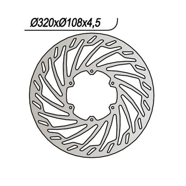804 NG DISCO FRENO ANT per GAS GAS 450 FSE SM 2003-2009