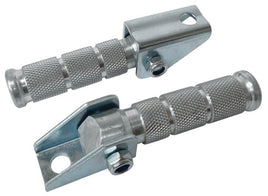 C4 Cp. pedane poggiapiedi post. alluminio per Piaggio Typhoon 50 2001 - 2011