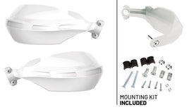 Polisport Coppia Paramani Nomad bianchi universali + kit montaggio
