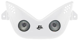 T4 Tune Maschera faro Nitro bianca con leds bianchi per MBK Nitro 50 1997 - 2001