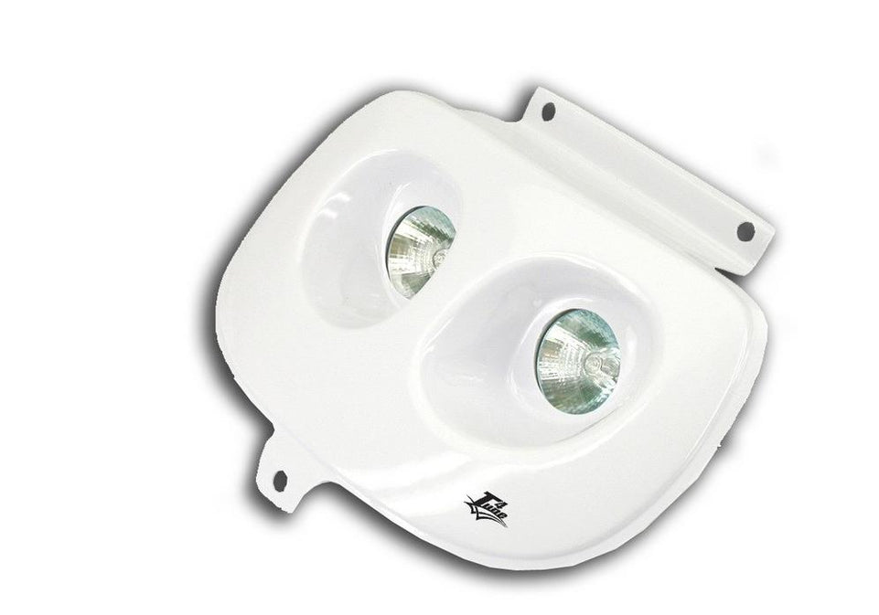 T4 Tune Maschera faro bianca per MBK	Booster Spirit 50 EU2 2003