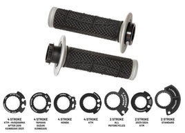 ProGrip Manopole Universali "809" nero/grigio 115mm