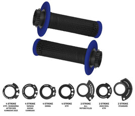 ProGrip Manopole Universali "708" nero/blu 115mm