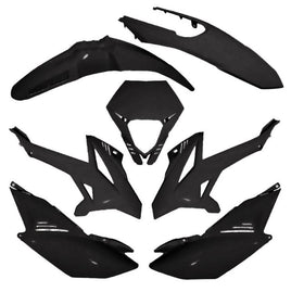 T4Tune Kit carene nere (7 pz.) per Beta RR Enduro 50 AM6 Power Up 2012 - 2015