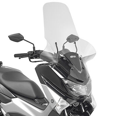 2123DT GIVI Parabrezza + Attacchi per Yamaha N-Max 125 2015 2016 2017 - LGMoto SRL