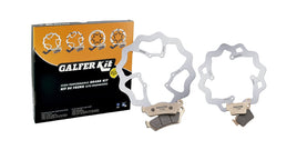 Kit pastiglie e dischi freno Galfer Wave