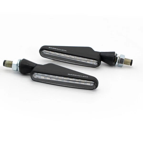 Barracuda Coppia Frecce SQ-LED Sequenziale Universali Omologate Nere