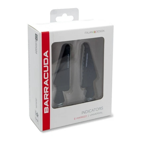 Barracuda Coppia Frecce SQ-LED Sequenziale Universali Omologate Nere