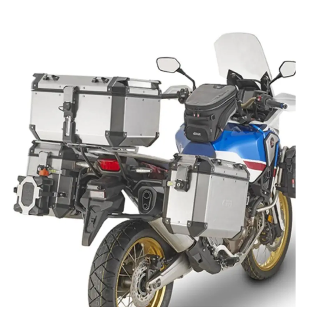 KAPPA Portavaligie Laterale Per Monokey Per Honda CRF1000L Africa Twin - LGMoto SRL