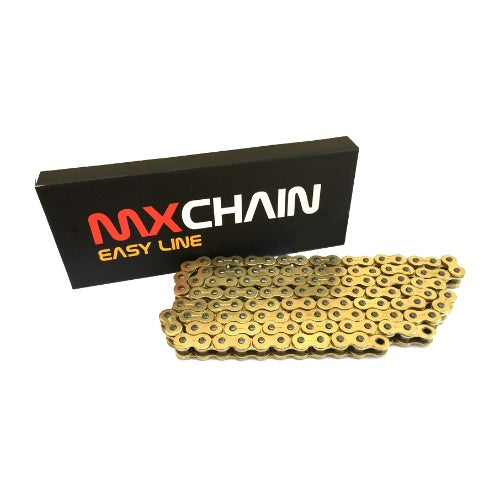 Catena MX Chain 520 cross-economica senza O-RING 120 maglie - blu