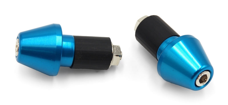 V PARTS Set contrappesi manubrio V PARTS conico alluminio 17.5mm - Rossi, blu, oro, silver, carbon