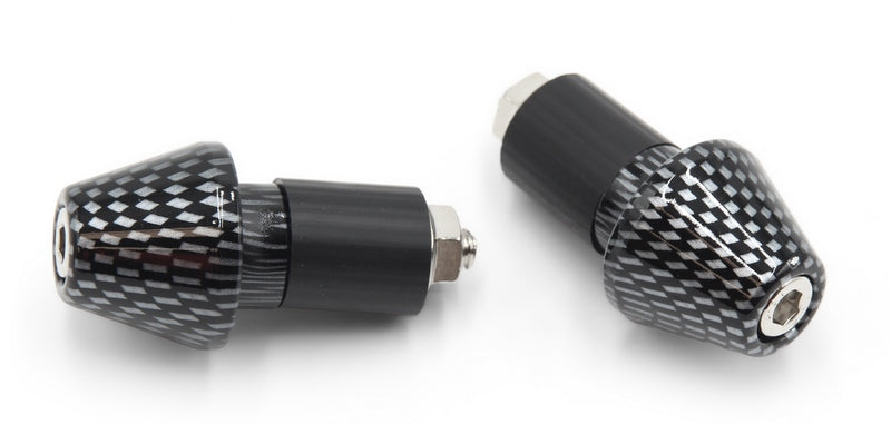 V PARTS Set contrappesi manubrio V PARTS conico alluminio 17.5mm - Rossi, blu, oro, silver, carbon