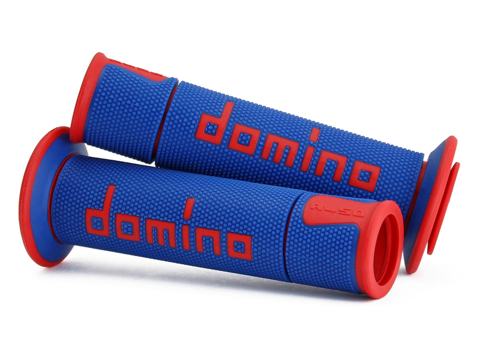 Coppia Manopole Domino A450 Strada Racing Aperte Moto super grip - LGMoto SRL