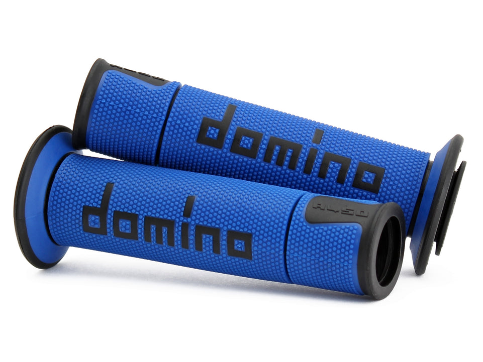 Coppia Manopole Domino A450 Strada Racing Aperte Moto super grip - LGMoto SRL