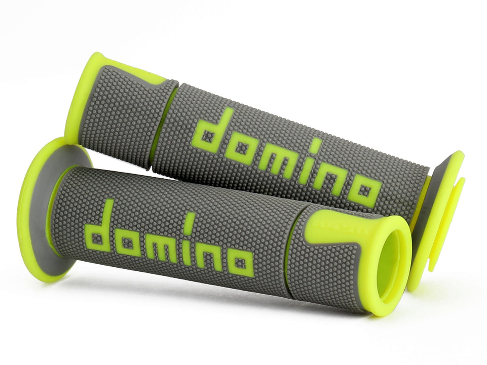 Coppia Manopole Domino A450 Strada Racing Aperte Moto super grip - LGMoto SRL