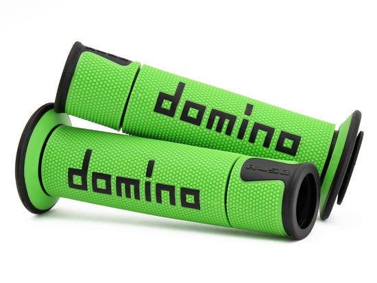 Coppia Manopole Domino A450 Strada Racing Aperte Moto super grip - LGMoto SRL