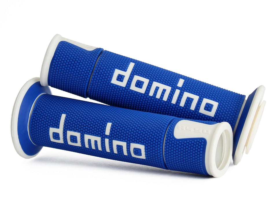 Coppia Manopole Domino A450 Strada Racing Aperte Moto super grip - LGMoto SRL