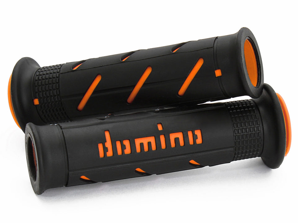 Coppia Manopole Domino A250 Strada Racing Aperte Moto super grip Soft - LGMoto SRL