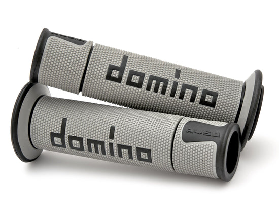 Coppia Manopole Domino A450 Strada Racing Aperte Moto super grip - LGMoto SRL