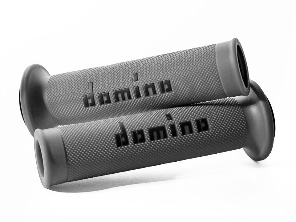 Coppia Manopole Domino A010 Strada Racing Aperte Moto super grip - LGMoto SRL