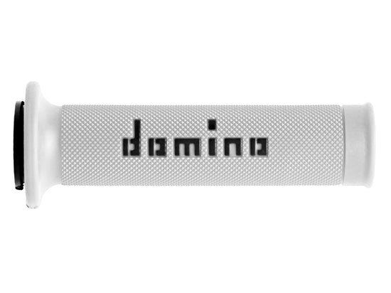 Coppia Manopole Domino A010 Strada Racing Aperte Moto super grip - LGMoto SRL