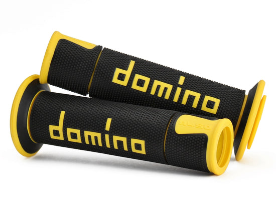 Coppia Manopole Domino A450 Strada Racing Aperte Moto super grip - LGMoto SRL