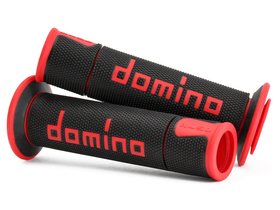 Coppia Manopole Domino A450 Strada Racing Aperte Moto super grip - LGMoto SRL