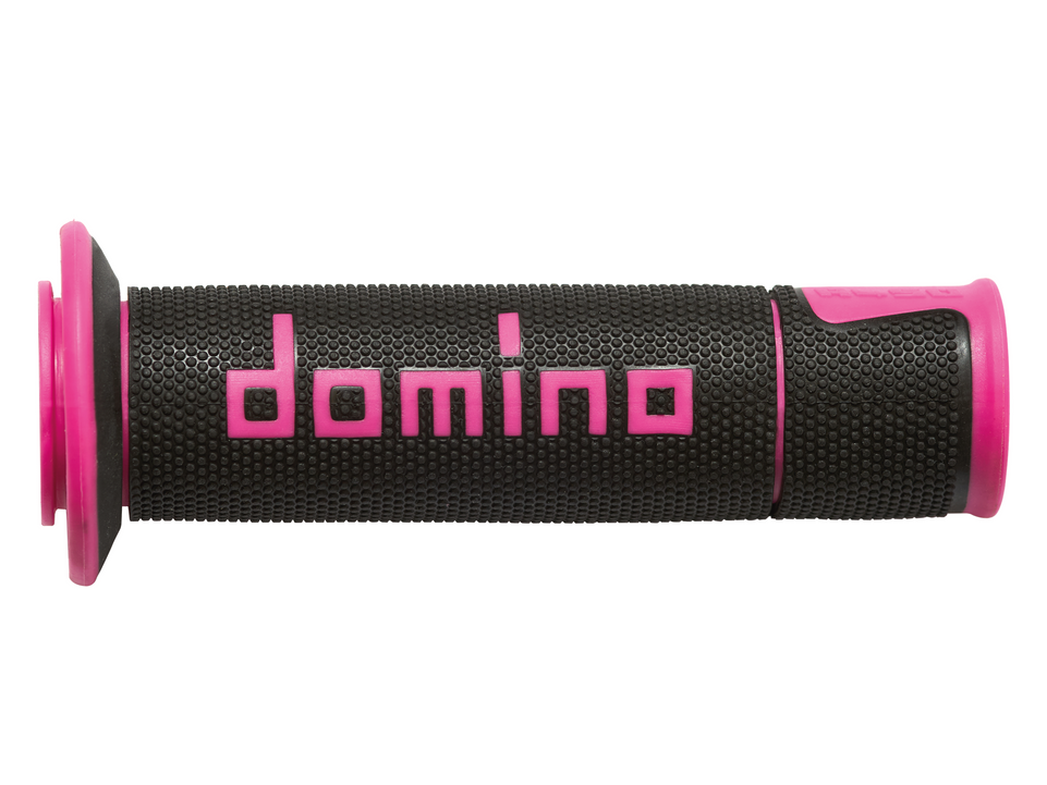 Coppia Manopole Domino A450 Strada Racing Aperte Moto super grip - LGMoto SRL