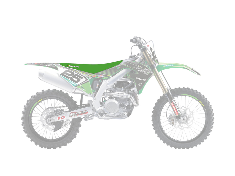 Coprisella Blackbird Kawasaki KX 450 F (19-24) pyramid verde