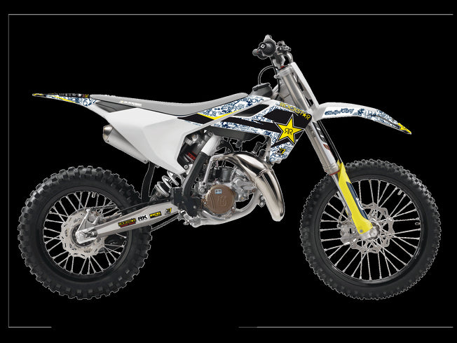 Kit grafiche Husqvarna 85 TC (18-24) Rockstar Energy