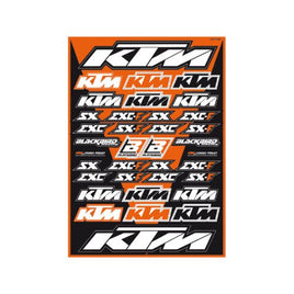 Kit adesivi in crystall universali Blackbird - KTM