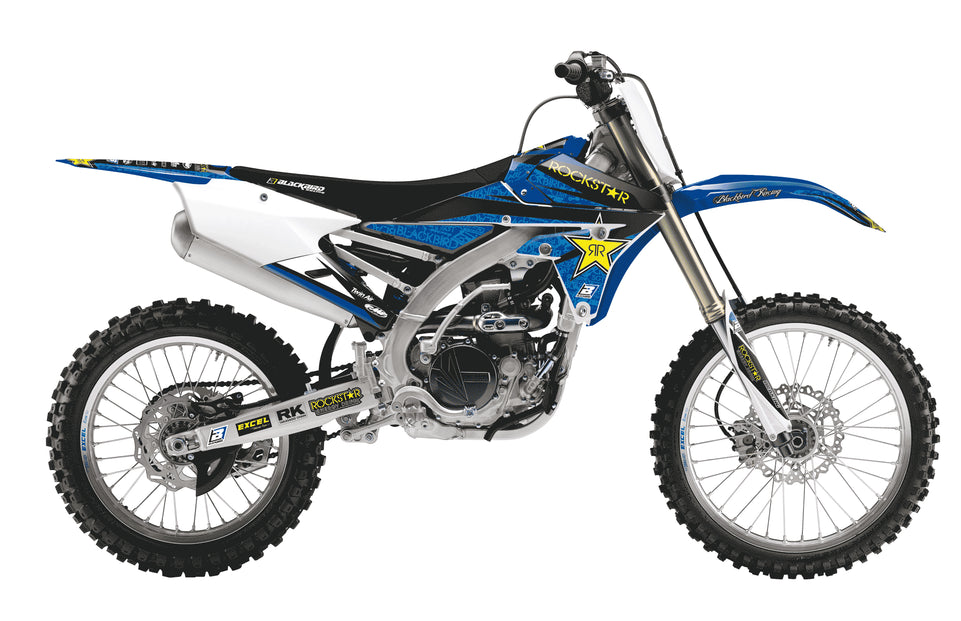 Kit grafiche Yamaha YZ 450 F (14-17) Rockstar Energy + Coprisella