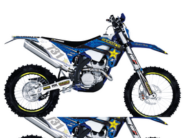 Kit grafiche Sherco 450 SEF-R (17-24) Rockstar Energy + Coprisella