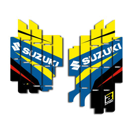 Adesivi griglia radiatore Suzuki RMZ 450 (18-24) Dream 4