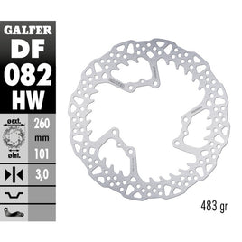 Disco freno Galfer Shark anteriore