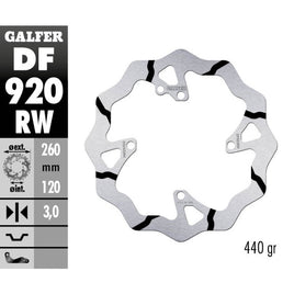 Disco freno Galfer Race anteriore