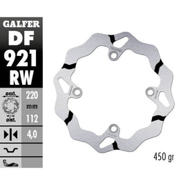 Disco freno Galfer Race posteriore
