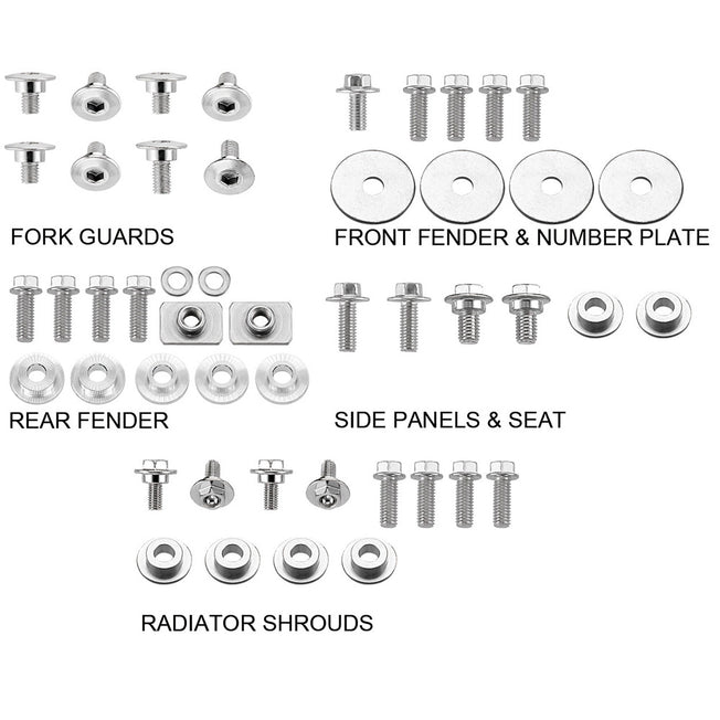 Kit viti plastiche Honda CRF 450 X (05-16)