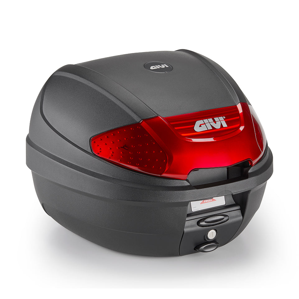 GIVI Bauletto Monolock 30lt + Piastra Universale per Moto / Scooter - LGMoto SRL