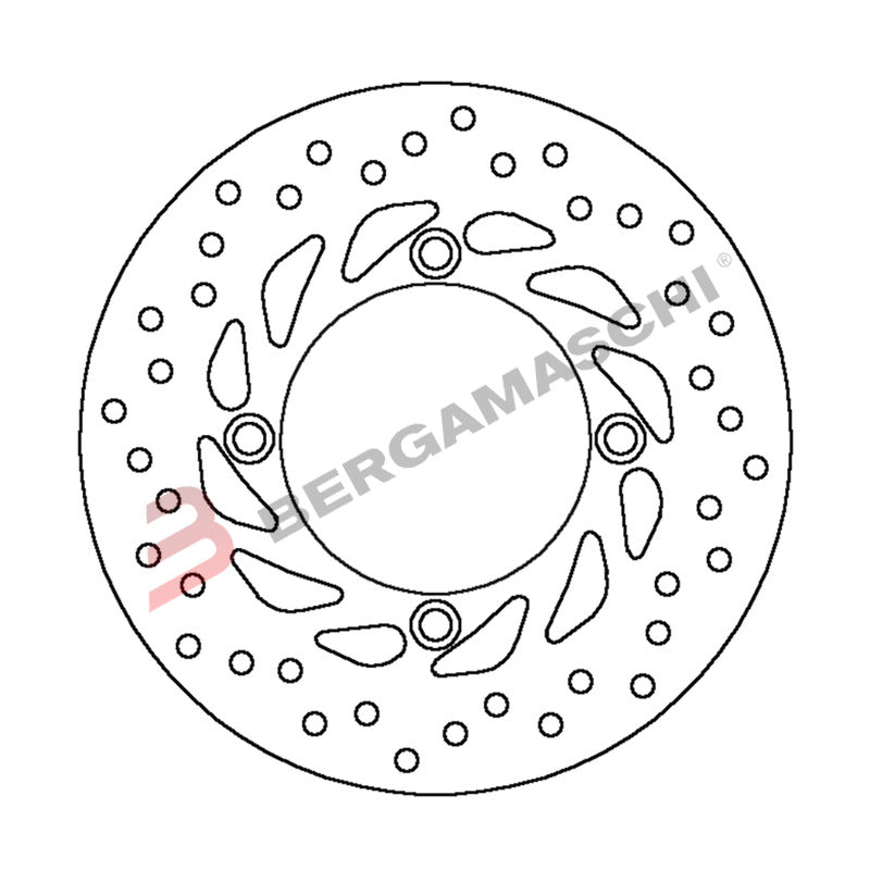 Ferodo Disco Freno Posteriore per HONDA SH 150 i 2009 - 2013
