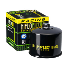 Filtro olio Hiflo HF124RC per moto e scooter