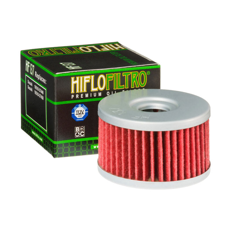 Filtro olio Hiflo HF137 per moto e scooter