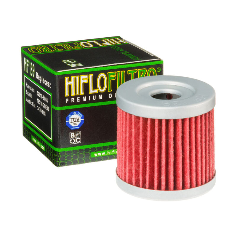Filtro olio Hiflo HF139 per moto e scooter