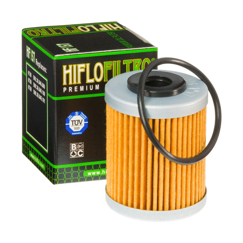 Filtro olio Hiflo HF157 per moto e scooter