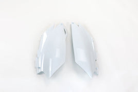 Fianchetti portanumero Honda CRF 450 R (11-12) bianchi*