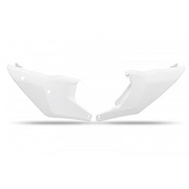 Fianchetti portanumero Husqvarna 501 FE (24-25) bianchi*