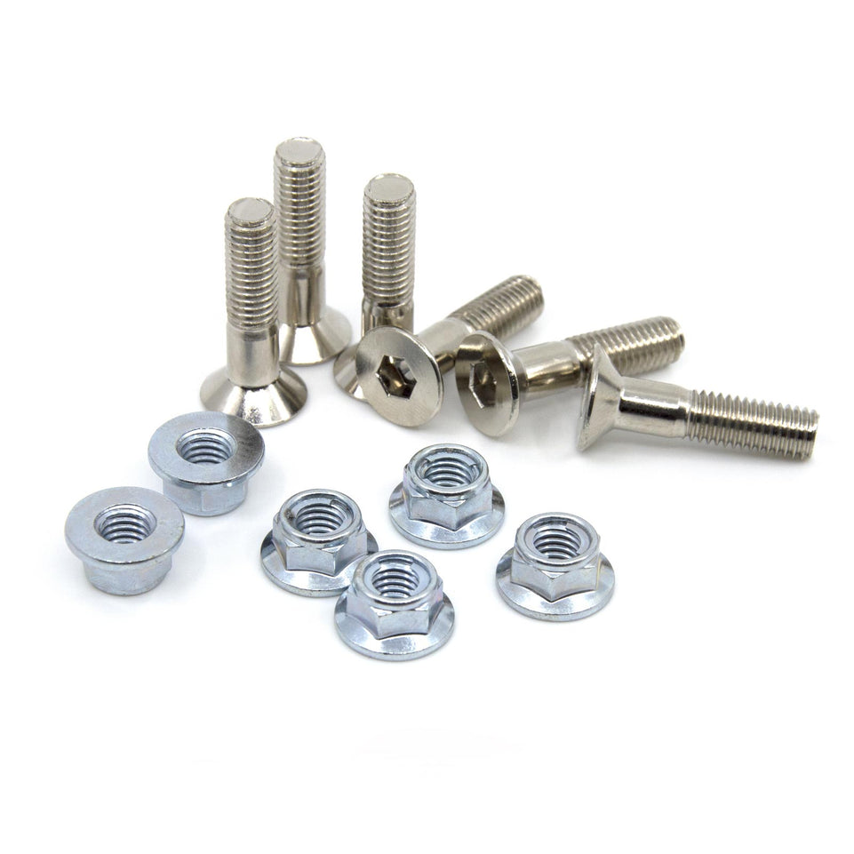 INNTECK Corona Moto IN-BOLT600 - Kit 6 Viti M8X34 10.9 Con Dado Per Corone